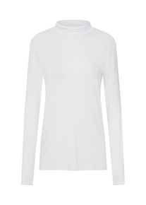 GAP, Damen Shirt 'V-LS LUXE TNK', Wei&szlig;