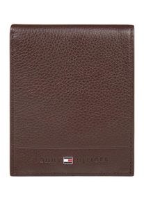 Tommy Hilfiger, Herren Brieftasche 'CORE MINI' aus Leder, Dunkelbraun