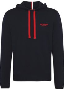 Tommy Hilfiger, Herren Strickjacke, Navy / Rot
