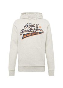 Jack & Jones JACK & JONES, Herren Sweatshirt 'Col Ss19 Noos', Beige / Blau / Orange
