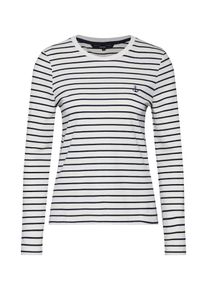Véro Moda VERO MODA, Damen Shirts 'VMALLY LS TOP', Blau / Weiß