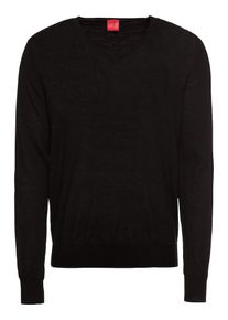OLYMP, Herren Pullover 'Strick Lvl5', Schwarz