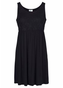 Beach Time, Damen Strandkleid, Schwarz