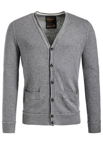 Khujo, Herren Strickjacke 'TERENCE', Grau