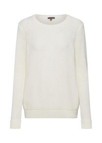Street One, Damen Pullover 'Gauge', Offwhite
