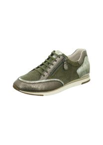 Gabor, Damen Schnürschuhe, Khaki / Pastellgrün