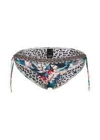 watercult, Damen Bikini Slip, Blau / Grün / Schwarz