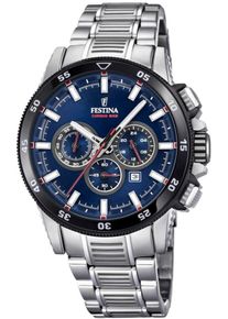 Festina, Herren Chronograph 'Chrono Bike, F20352/3', Blau / Schwarz / Silber