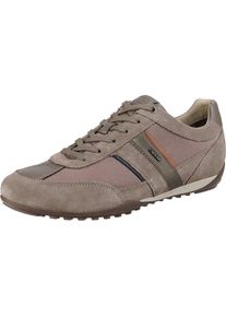 Geox, Herren Sneakers Low, Cognac / Hellbraun / Schwarz