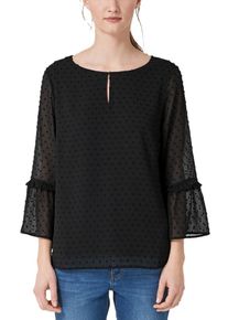 s.Oliver RED LABEL, Damen Bluse, Schwarz