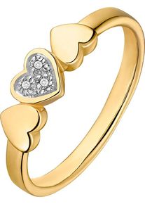 Christ, Damen Ring '87381838', Gold / Silber