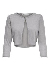 Only, Damen Cardigan 'onlPISA', Silber