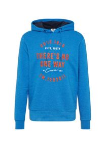 Jack & Jones JACK & JONES, Herren Sweatshirt, Himmelblau / Orange / Weiß