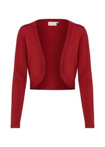 Kaffe, Damen Offener Bolero 'Astrid', Dunkelrot