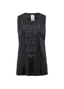 Reebok, Damen Tanktop 'TS Graphic Muscle', Schwarz / Weiß