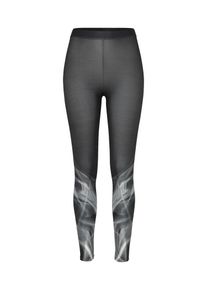 Urban Classics, Damen Leggings 'Smoke', Grau / Schwarz