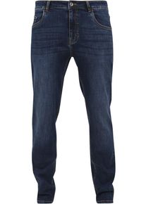 Urban Classics, Herren Stretch Denim Pants, Dunkelblau