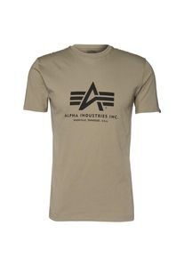 Alpha Industries, Herren Print-Shirt, Oliv