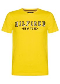 Tommy Hilfiger, Herren T-Shirt 'WCC', Gelb / Schwarz