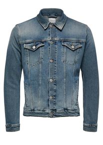 Selected Homme, Herren Jeansjacke, Blue Denim