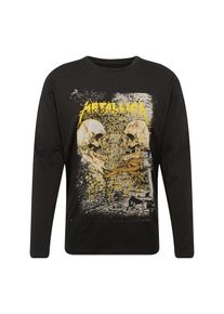 Jack & Jones JACK & JONES, Herren Shirt 'Ormetallica', Gelb / Grau / Schwarz