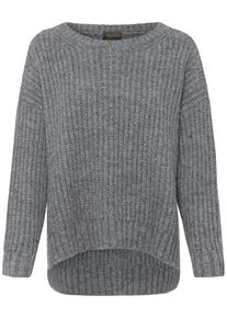 Herrlicher, Damen Pullover, Graumeliert