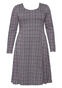 SheeGOTit, Damen Kleid, Graumeliert / Lilameliert / Schwarz
