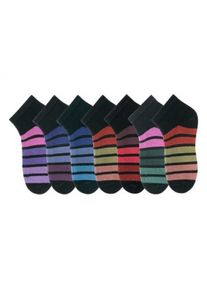 H.I.S. H.I.S, Damen F&uuml;&szlig;linge (7 Paar), bunt