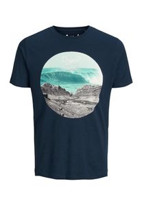 Jack & Jones JACK & JONES, Herren T-Shirt, Nachtblau