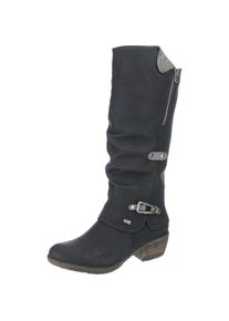Rieker, Damen Stiefel, Schwarz
