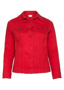 sheego, Damen Kurzjacke, Hellrot
