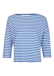Daniel Hechter, Damen Shirt, Hellblau / Weiß