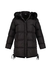 Ulla Popken, Damen Steppmantel, Schwarz