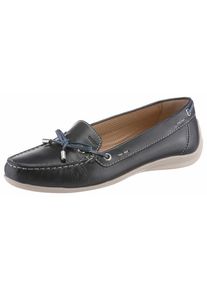 Geox, Damen Slipper 'Yuki', Nachtblau / Silber