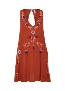 Free People, Damen Kleid 'Adelaide', Rostrot