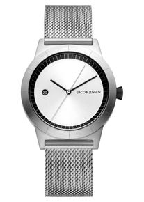 Jacob Jensen, Damen Uhr 'Ascent', Schwarz / Silber