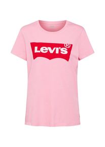 Levi's LEVI'S, Damen Shirt 'The Perfect Tee Batwing', Pink / Rot / Weiß