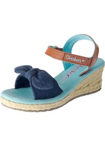Skechers, Mädchen Sandalen für Mädchen, Beige / Blau / Braun / Mint