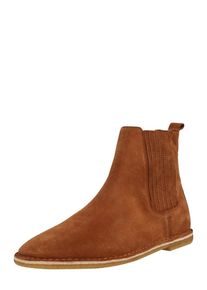 MAGIC FOX X ABOUT YOU, Herren Lederboots 'Keno', Cognac