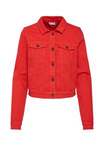 Noisy may, Damen acken & Mäntel 'NMDORA LS COLOR DENIM JACKET', Rot