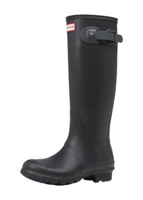 Hunter, Damen Gummistiefel 'Wos Original Tall', Anthrazit / Schwarz