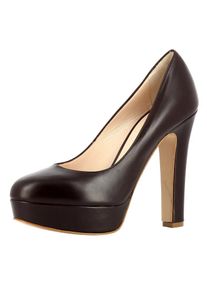 Evita, Damen Pumps, Dunkelbraun