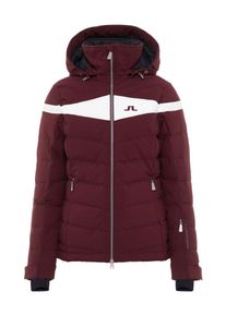 J. Lindeberg J.Lindeberg, Damen Jacke, Weinrot / Weiß