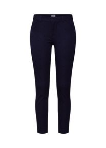 GAP, Damen Hose 'V-SKINNY ANKLE FLOCKED DOT', Kobaltblau