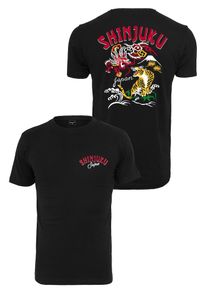 Mister Tee, Herren Tee 'Shinjuku', Mischfarben / Schwarz