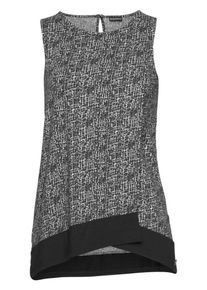 Bruno Banani, Damen Wickeltop, Schwarz