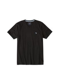 Abercrombie & Fitch Abercrombie & Fitch, Herren Shirt 'VNECK NEUTRAL', Schwarz