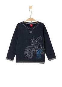 s.Oliver Junior, Sweatshirt, Kobaltblau / Himmelblau / Graumeliert