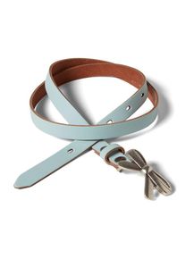Tom Tailor, Damen Ledergürtel, Pastellblau