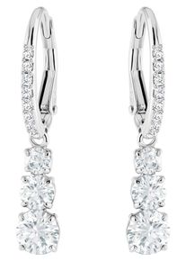 Swarovski, Damen Ohrstecker 'Attract Trilogy Round 5416155', Silber